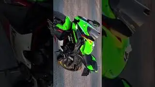 kawasaki ninja green bike #bikeriding #bike #bikelife #ninja #purnea #kawasaki #biker #streetbike