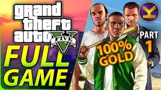 GTA 5 - Full Game 100% Gold Walkthrough Guide - Part 1 of 3 - PC Enhanced Version 4K Ray Tracing