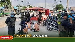 Tin tức an ninh trật tự nóng, thời sự Việt Nam mới nhất 24h tối ngày 28/1 | ANTV