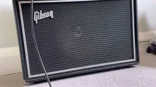 1972 Gibson G40 40 Watt Solid State Amp - A quick blast with a Duensenberg Fullerton Elite!