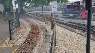 Buckinghamshire Railway Centre, three forms of train together