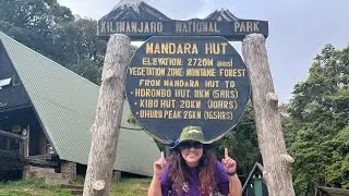 Trekking Kilimanjaro. Day 1: Marangu Gate to Mandara Hut.