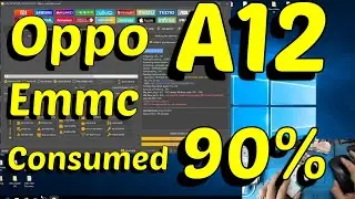 Oppo A12 Emmc Consumed 90% Repair 👍
