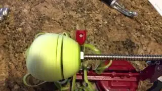 My awesome apple core remover  / peeler / slicer..