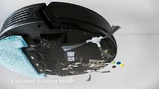 Liectroux X6 LDS Robot Vacuum Cleaner,Sweep,Vacuum&Wet Mop Combo,Carpet Boost&Enviroment Recognition