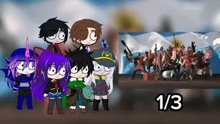 mis personajes favoritos reaccionan a team fortress 2 doblaje argentino 1/3