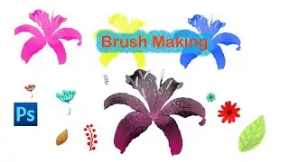 Brush Making in photoshop |Custom Brushes in Adobe Photoshop (Part 1) - Urdu
