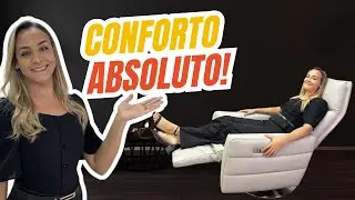POLTRONA ZEN U253 IDEA RELAX NATUZZI GROUP: CONFORTO E DESIGN EM OUTRO N&Iacute;VEL!
