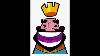 1 hour of silence occasionally broken up by Clash Royale king laugh