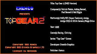 Top Gear 2 (SNES) [Soundtrack in FULL HD & 320 KBPS]