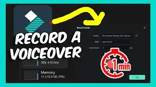 Filmora Tutorial How To Record A Voiceover In Filmora