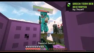 Everyone is SCARED! Hive Bedwars!