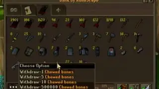 Old School Runescape 2007 - Xbox Champ33 Bank Video 60M+