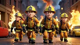 Fire Engine Song &ndash; Whoo Whoo Whoo! | Emergency Vehicle Rhyme for Kids | Learn with Fire Truck Sounds