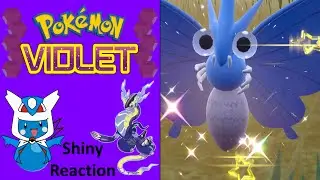 Pokemon Violet:  Shiny Venomoth Reaction