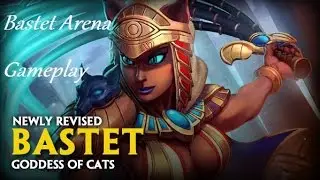 Smite - Bastet arena gameplay ( ENG - PC)