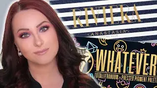 W7 Whatever Totally Random vs Anastasia Beverly Hills Riviera Palette Comparison