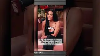 Kim K on Co-Parenting with Kanye #shorts