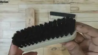 Unboxing 3 Helios Shoe Brushes 🪮 | 5