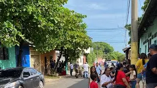 Desfile de correo de Santa Elena Usulutan
