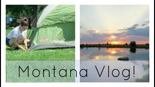 PUTTING UP MY TENT IN BOZEMAN, MT! | Katie Carney