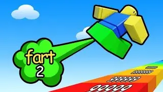 I play fart race 2 in Roblox #roblox #gaming #gaminglife ##hard 