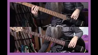 Roasted Maple vs Maple/Rosewood Bass Neck A/B comparison.
