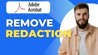 How to Remove Redaction in PDFs with Acrobat Pro