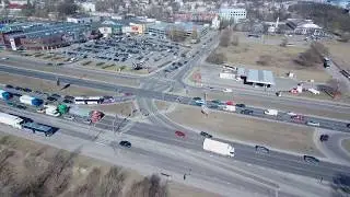 Riga Krasta Aerial Xiaomi Mi Drone 4K Video Best footage