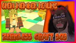 OPEN MEMBER REALMS MCPE ZERKLES CRAFT 1.16.210
