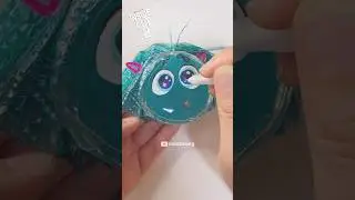 인사이드아웃 &ldquo;부럽&rdquo;말랑이 만들기 DIY Inside Out 2 &ldquo;Envy&rdquo; squishy with Nano Tape #shorts #실리콘테이프