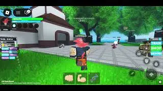 I PLAYED A DRAGON BALL IN ROBLOX