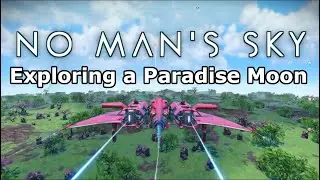 Exploring a Paradise Moon - No Man's Sky Live Stream Highlights