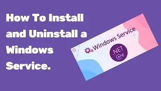 How to Install & Unistall Email Notification Service