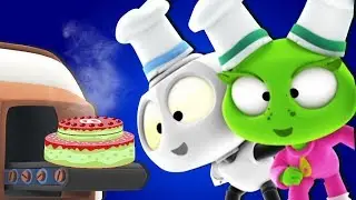 Food O Matic | Rob The Robot Compilation | Oddbods & Friends