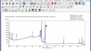 XPS Software - SDP v7 - Processing Wide Scan Survey Spectra - Movie 8/51