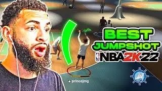 I FOUND THE BEST JUMPSHOT IN NBA 2K22!! AUTOMATIC GREENS AND WORKS FOR ALL BUILDS!!!