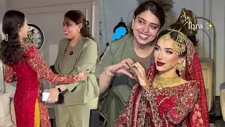 The REAL Reason Iqra Chose Hudamakeup for Her Big Day | Iqra's Stunning Baarat Look Revealed |#huda