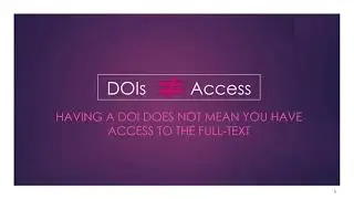 Web of Science: Full Text, DOI, and Citation Tools (Part 4/5)