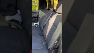 Как опустить заднее сиденье со стороны водителя в Ford F150 Super Crew 2018 года выпуска #шорты #...
