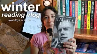 The COZIEST Winter Reading Vlog! 5 star reads, NEW Kindle, slow relaxing days in my life
