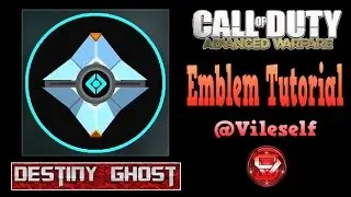 Advanced Warfare Emblem Tutorial: Destiny Ghost