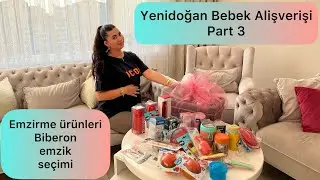 İkiz Yenidoğan bebek alişverişi part3🤰🏻 Biberon, Emzik, Termos Seçimi 🍼