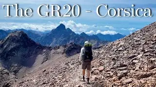 Silent Hiking the GR20 in Corsica for 13 days