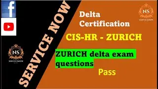 ServiceNow CIS-HR Zurich Delta Exam Questions | CIS-HR Delta Certification | Zurich | Delta | 2026