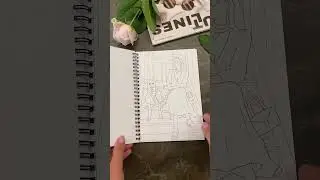 Раскраска для девочек OUTLINES Me and my Puppy с милыми собачками и их модными хозяйками - альбом