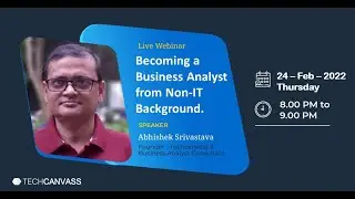 BECOMING A BUSINESS ANALYST FROM NON-IT BACKGROUND