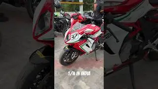 Rare superbike in INDIA #mvagusta #rare #superbikes #india #chennai #viralshorts