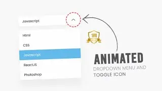 Building a Custom Dropdown Menu (with Animation!) #webdevlopment #javascript #programming #css #html