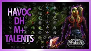 Havoc DH M+ Talents | Throw Glaive, Glaive Tempest, Shattered Destiny